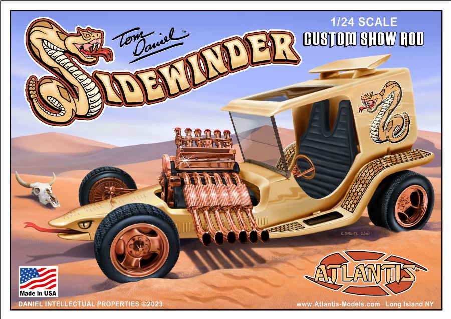 Tom Daniel Sidewinder Custom Show Rod Plastic Model Kit