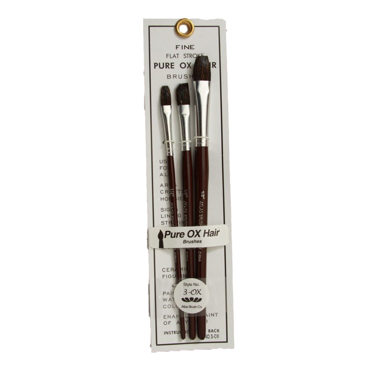 Ox Hair Brush Set