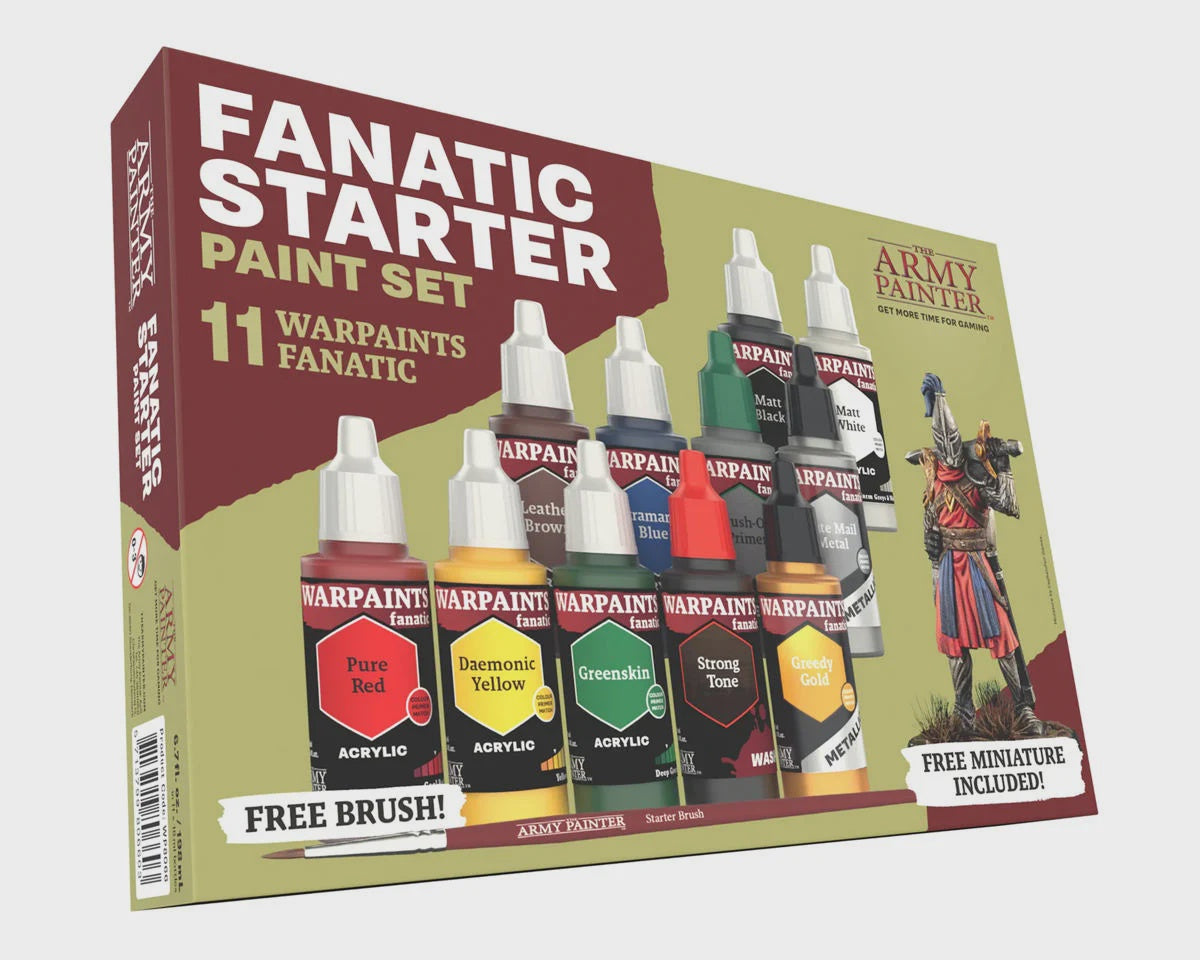 Warpaints Fanatic Acrylic Model Paint Set (Starter Set)