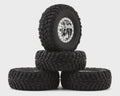 Enduro12 Pre-Mounted Tires (Chrome)
