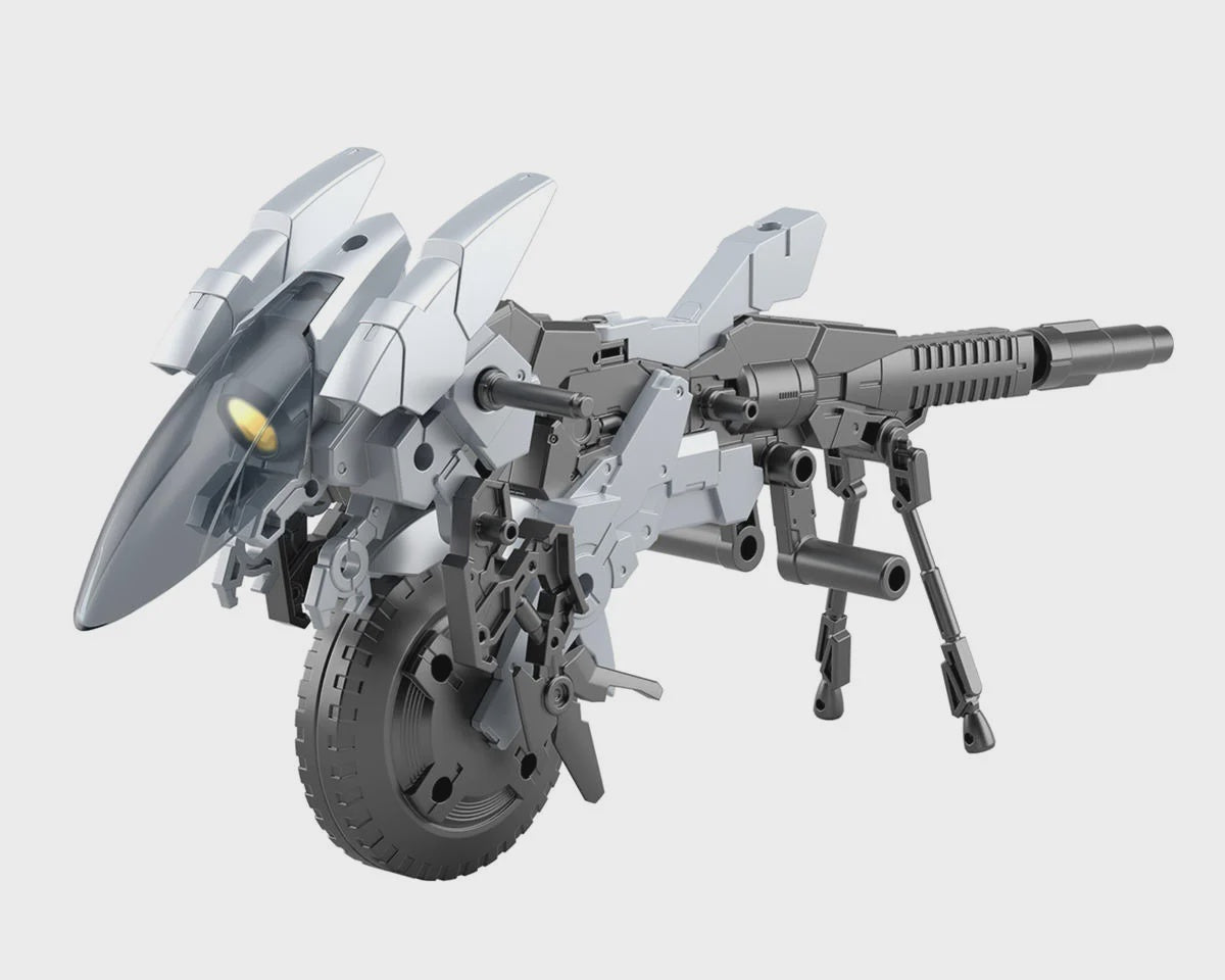 30MM 1/144 Extended Armament Vehicle (Metal Cannon Bike Ver.) Plastic Model Kit