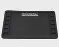 Screw Catcher Carbon Series Rubber Pit Mat (12"x16")