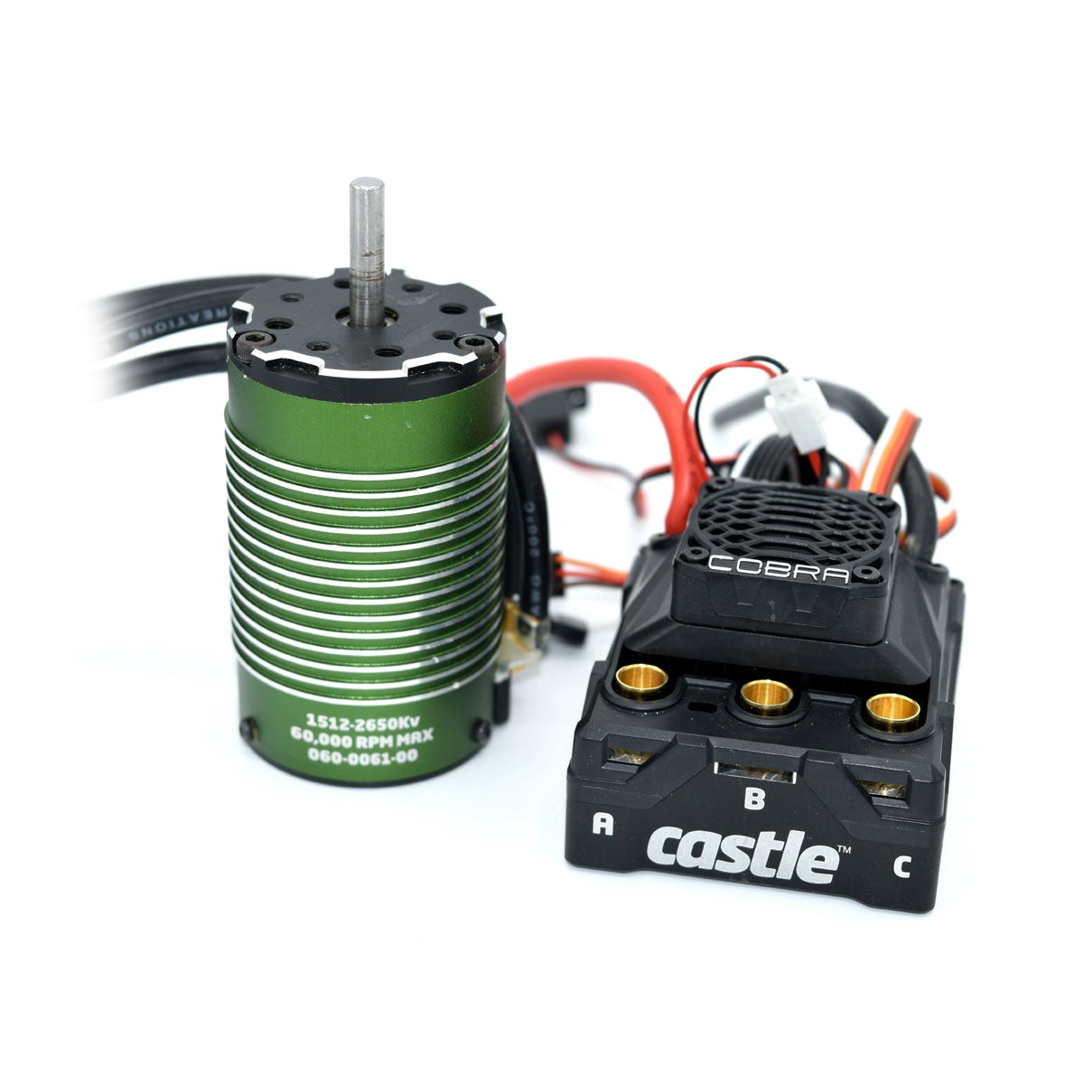 Cobra 8 25.2V ESC w/ 1512-2650kV Sensored Motor Combo