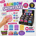 Rainbow Snowflake Cube Squishy