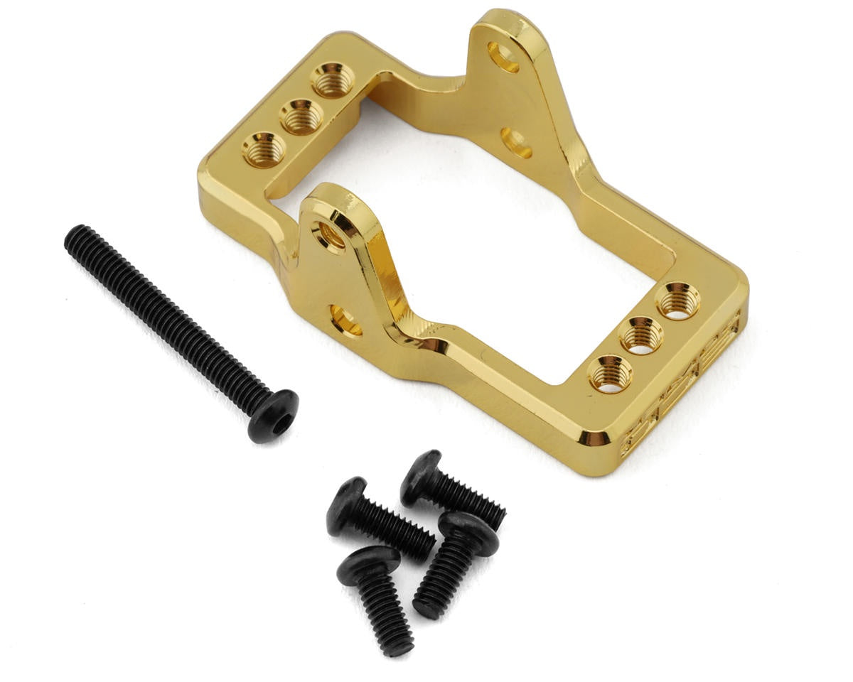 TRX-4M CNC-Machined Brass Servo Mount