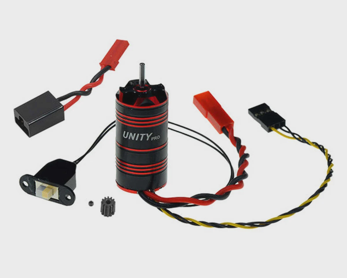TRX-4M UNITY PRO 2-in-1 Micro FOC Brushless System