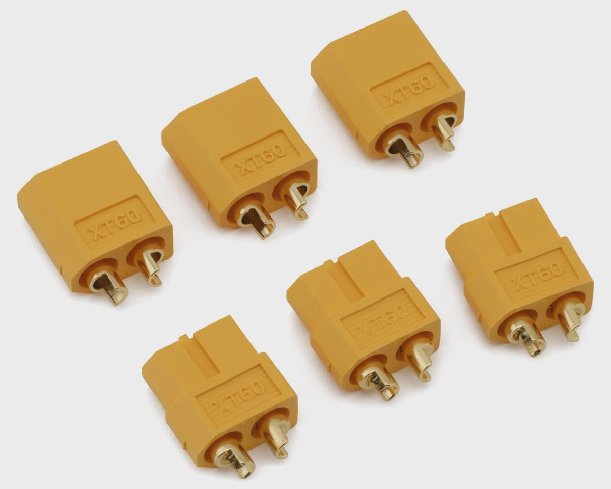 XT60 Connector Set (3 Male/3 Female)