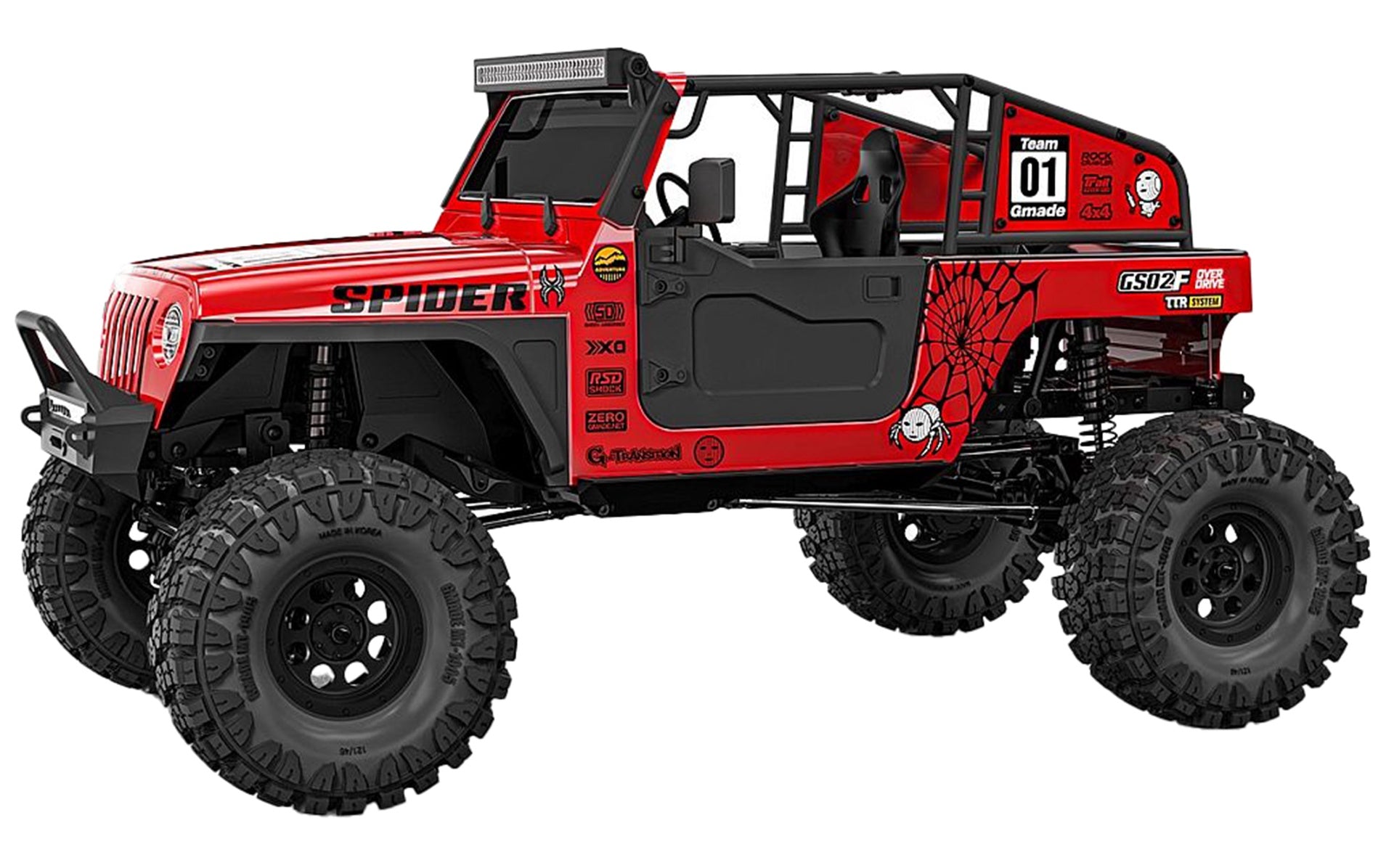 GS02F Spider Portal TS Assembly Kit RC Truck