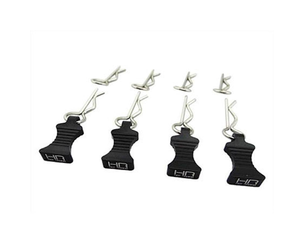 1/10 Aluminum EZ Pulls (4pcs), Body Clips (8pcs)