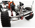 Tubular Front Bumper w/ Winch and Light Mount
