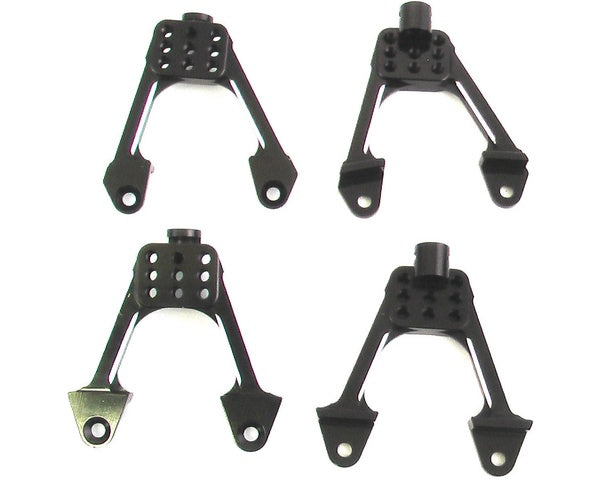 SCX10 Aluminum Front & Rear Adjustable Shock Tower Hoop Set