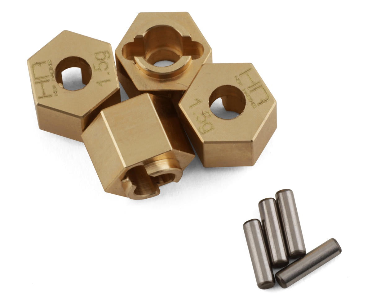 Traxxas TRX-4M 7mm Brass Wheel Hexes w/Pins