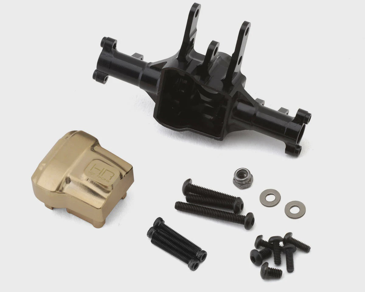 TRX-4M Aluminum Axle and Brass Differential Cover