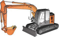 Hitachi Excavator Z Axis 135 US