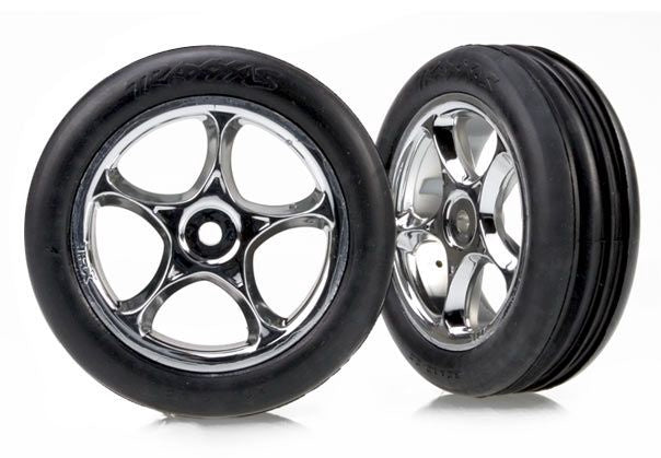 Bandit Front Ribbed 2.2" Tires and Wheels