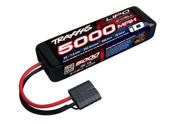 2S LiPo 5000mAh 7.4V 25C