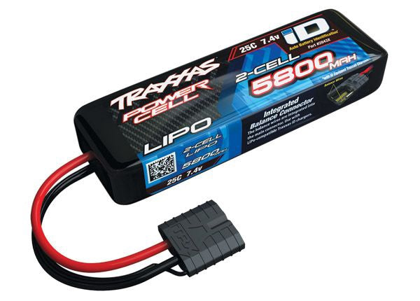 2s Lipo 5800mAh 7.4v 25c Battery