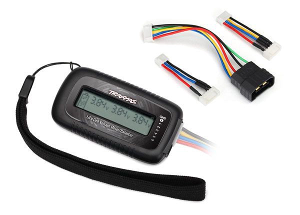 LiPo Voltage Tester w/ Adapter