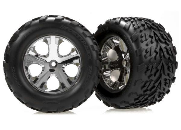 All Star 2.8" Talon Tires and Wheels