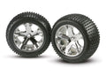 Rustler All Star Alias 2.8" Rear Wheels and Tires
