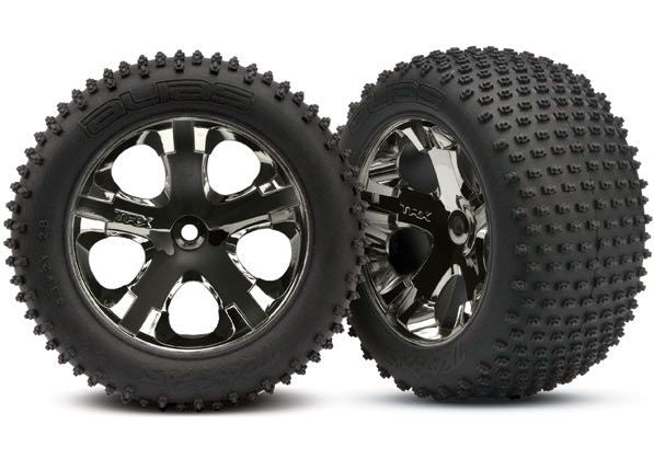 Rustler All Star Alias 2.8" Rear Wheels and Tires