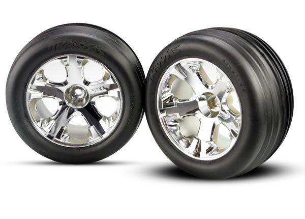 Rustler All Star 2.8" Front Wheels and Tires