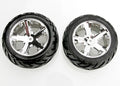 All-Star 2.8" Chrome Wheels & Anaconda Tires