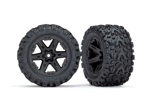 RXT 2.8" Black Wheels & Talon EXT Tires