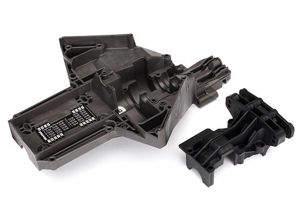 Maxx Upper and Lower Rear Bulkhead