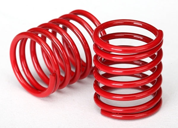 Short Red Ultra Shock Springs (2) (3.7-Rate)