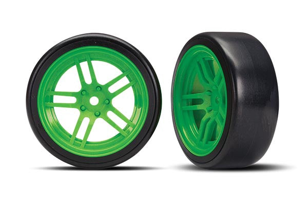 1.9" Split-Spoke Front Wheels & Drift Tires (2)