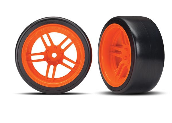 1.9" Split-Spoke Front Wheels & Drift Tires (2)
