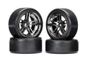1.9" Black Split Spoke Drift Tires & Wheels