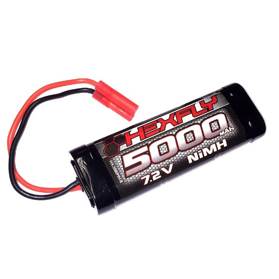 Hexfly 6 Cell 7.2V 5000mAh NiMH Battery