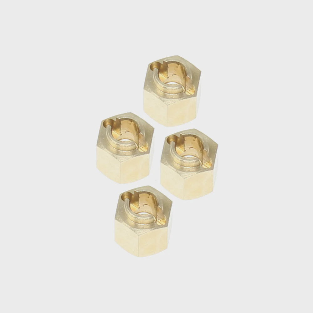 Ascent 18 MT18 Brass Wheel Hexes