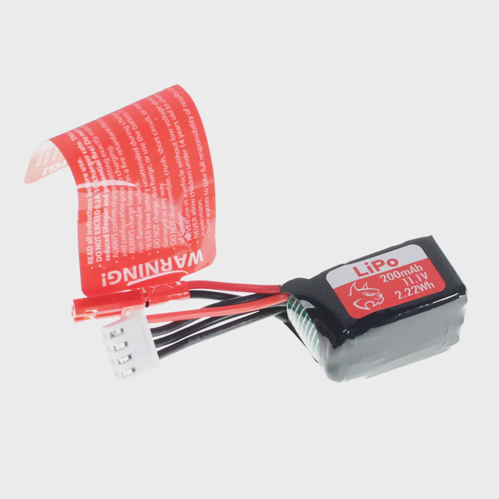 Ascent Apex 18 11.1V 3C Lipo Battery (200mah)(JST)