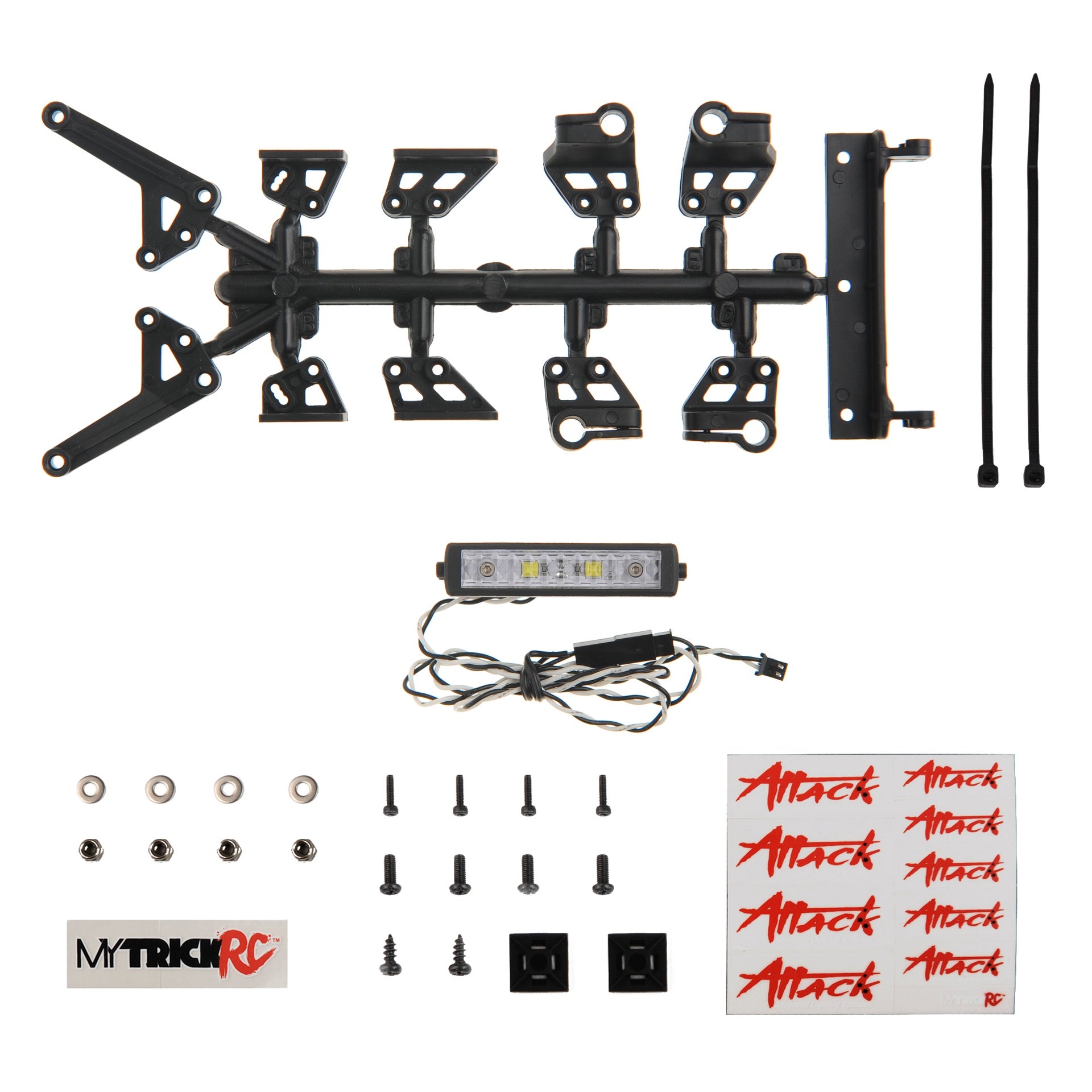 2" High Power Light Bar Kit