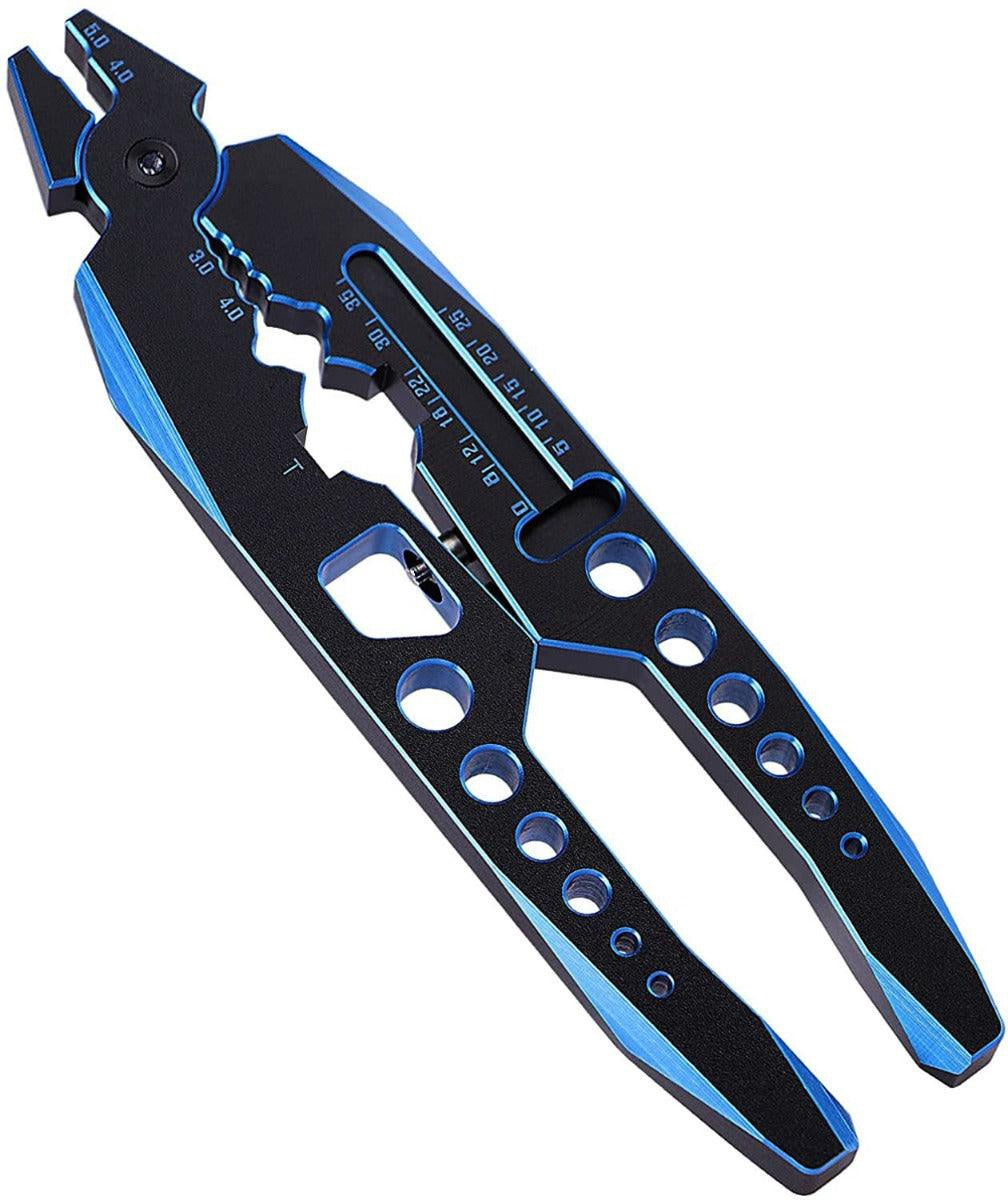 Aluminum Multi-function Plier Tool Shock Shaft Rod Ball Clamp