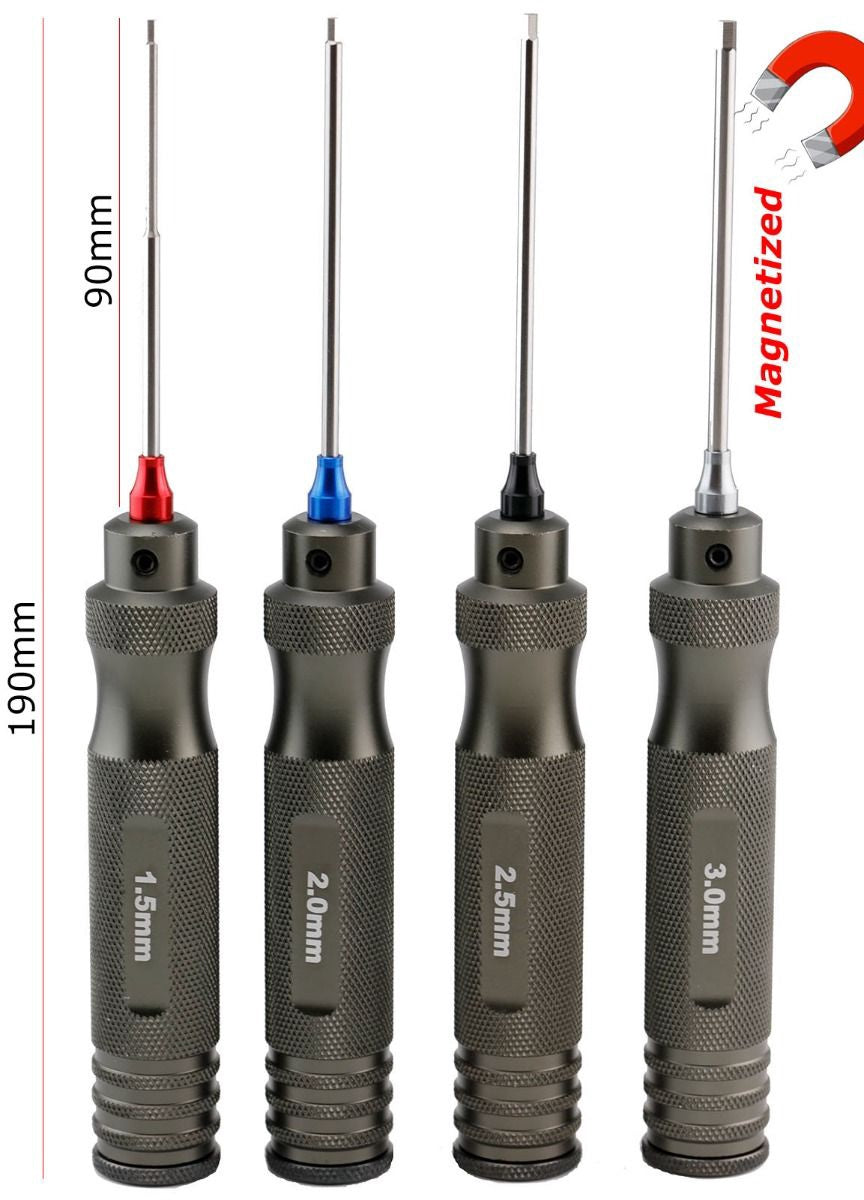 Pro Series Magnetized Hex Tool Set