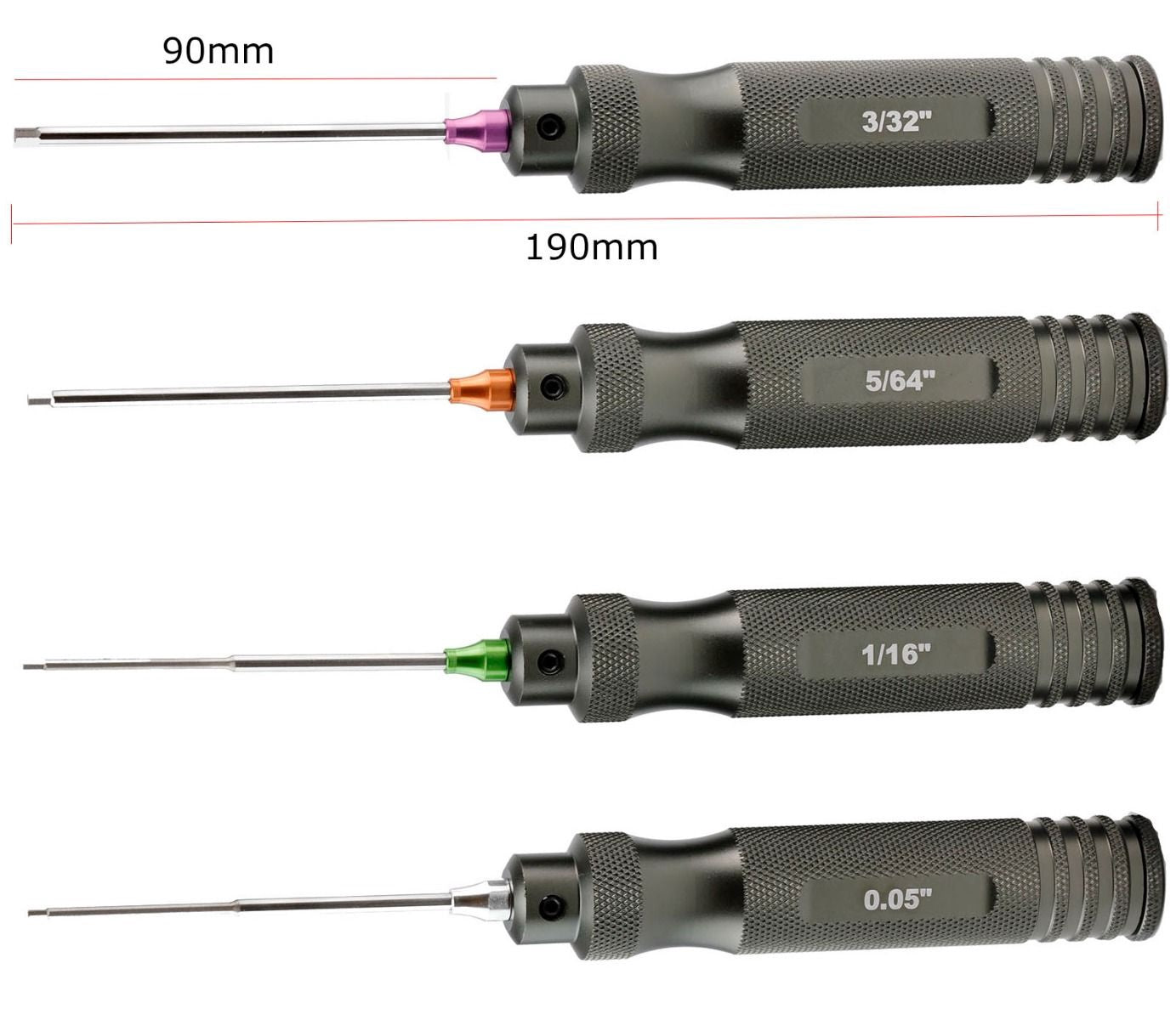 Pro Series Magnetized Hex Tool Set