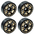 TRX-4M 1.0" Black Brass Beadlock Crawler Wheels