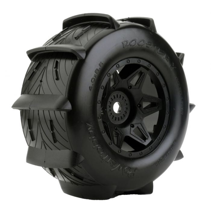 Rooster X Belted Paddle Sand Snow Tires 1/5 FITS Traxxas X-Maxx