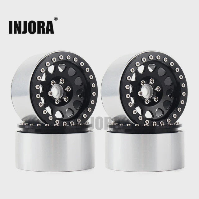 1/10 RC Crawler 2.2" Aluminum Beadlock Wheel Rims