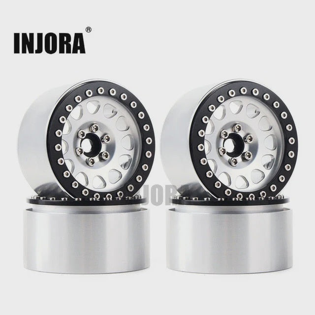 1/10 RC Crawler 2.2" Aluminum Beadlock Wheel Rims