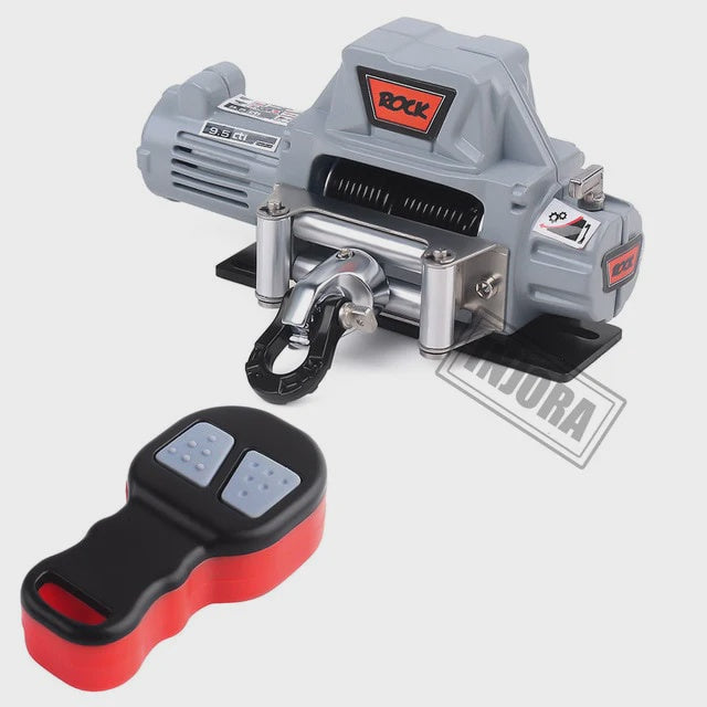 1/10 Crawler Metal Automatic Winch Wireless Remote Controller System