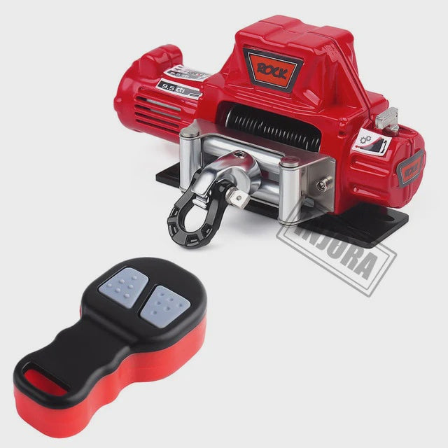 1/10 Crawler Metal Automatic Winch Wireless Remote Controller System
