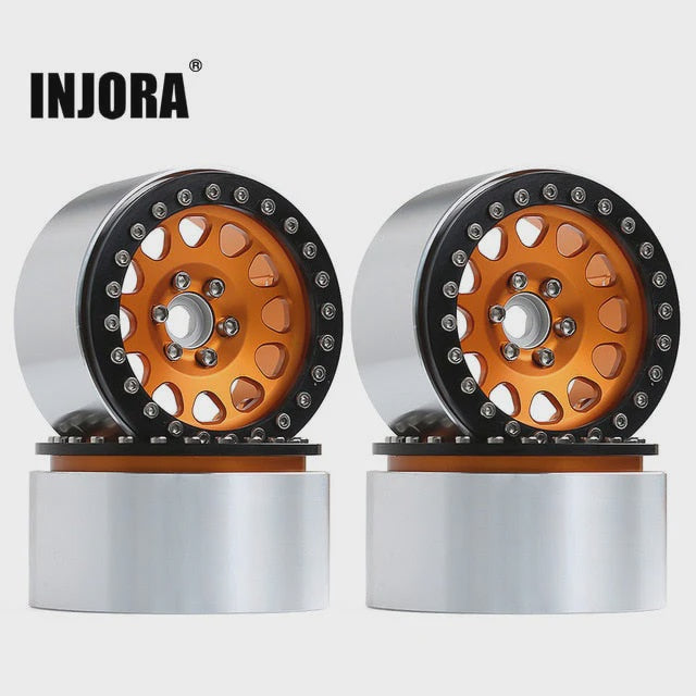 1/10 RC Crawler 2.2" Aluminum Beadlock Wheel Rims