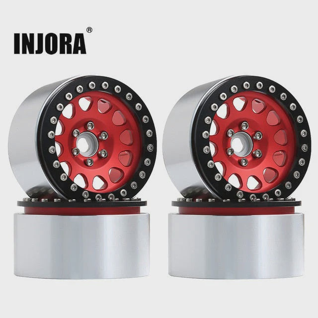 1/10 RC Crawler 2.2" Aluminum Beadlock Wheel Rims