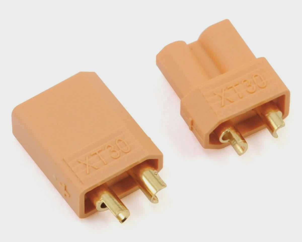 XT30 Polarized Connectors (1 Male/1 Female)