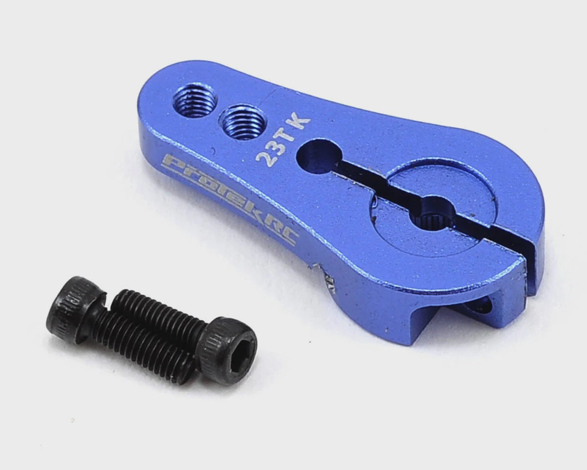 4mm Aluminum Short Clamping Servo Horn (23T-JR/Sanwa/KO)